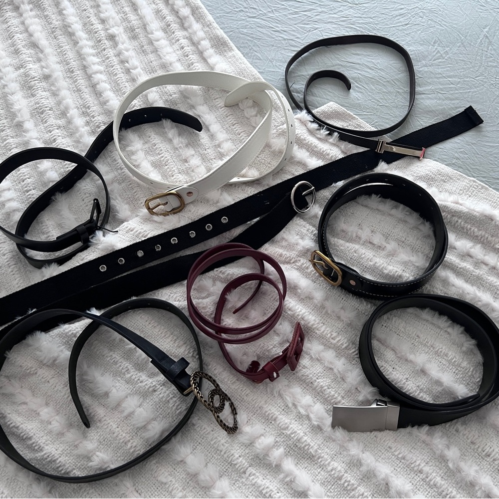 Assorted Belts Lot